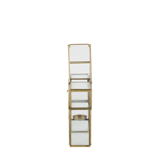 Star Tealight Holder Gold