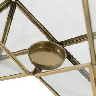 Star Tealight Holder Gold