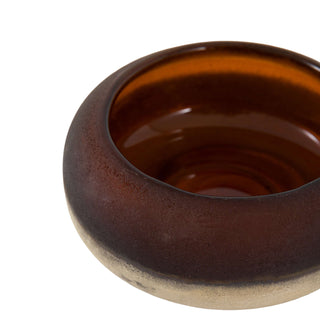 Metalic Gold Tealight Holders (Set of 2)