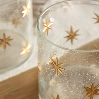 Deco Luxe Snowflake Candle Holder (Set of 2)
