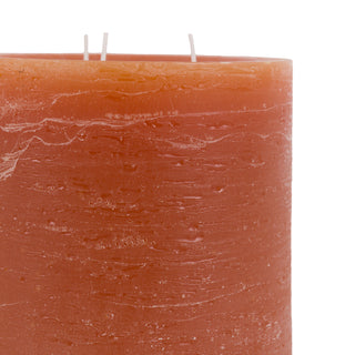 Pillar Candle Rustic Tan