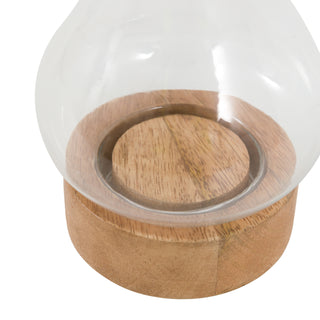 Mango Wood Tealight Candle Holder (Set of 2)