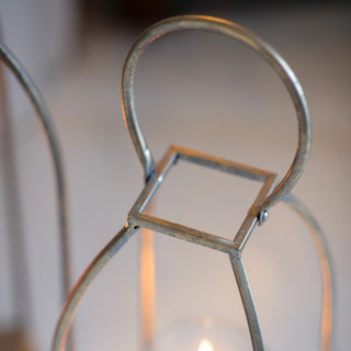 Alcora Lantern Antique Gold - KC at HOME