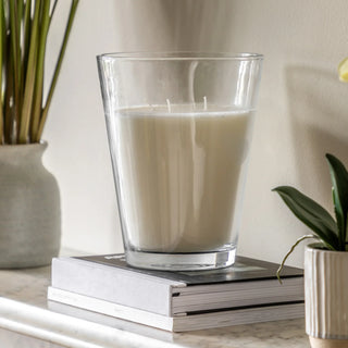 Aroma English Pear & Freesia Glass Candle - Large - KC at HOME