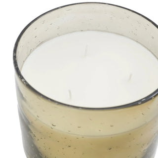 Filled Glass Candle Green Sandalwood & Cedarwood - Small - KC at HOME
