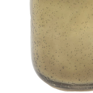 Filled Glass Candle Green Sandalwood & Cedarwood - Large - KC at HOME