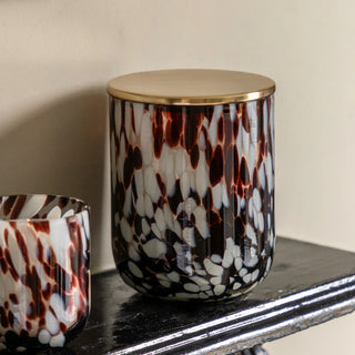 Confetti Candle Brown Peony Musk - Large - KC at HOME