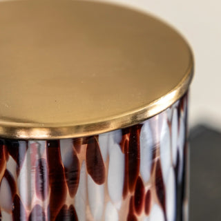 Confetti Candle Brown Peony Musk - Large - KC at HOME