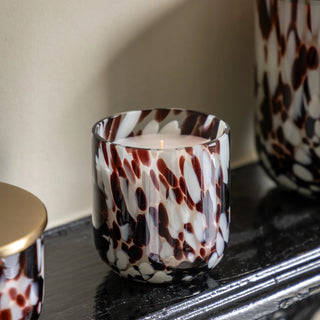 Confetti Candle Brown Peony Musk - Small - KC at HOME