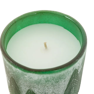 Forest Glass Candle Jar Green - KC at HOME