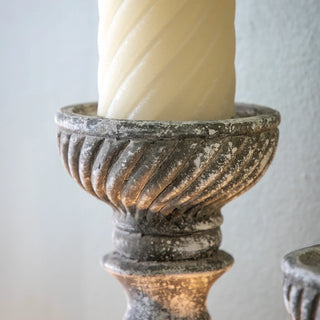 Amesbury Candlestick Aged - KC at HOME