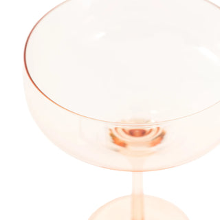 Coupe Glass Amber (4pk) 113x113x150mm - KC at HOME
