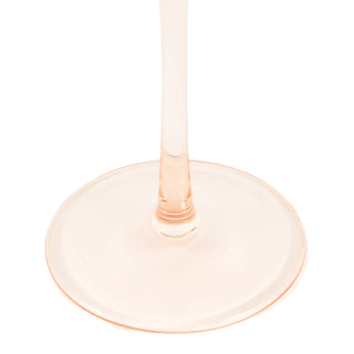 Flute Glass Amber (4pk) 74x74x230mm - KC at HOME