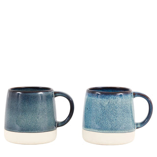 Reactive Glaze Mug Ink Blue (4pk) - KC at HOME