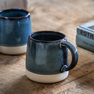 Reactive Glaze Mug Ink Blue (4pk) - KC at HOME