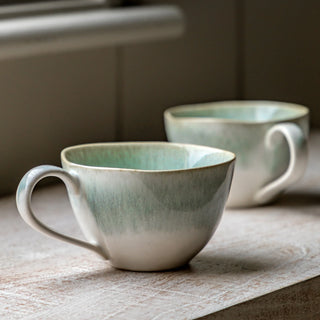 Reactive Organic Mug Duck Egg (4pk) - KC at HOME