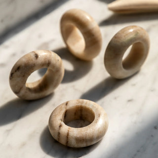 Novi Napkin Rings (4 pack) - KC at HOME