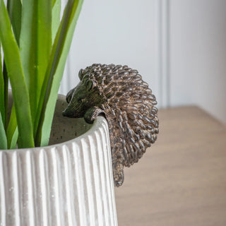 Edwin Hedgehog Pot Hanger Brown (2 pack) - KC at HOME