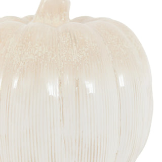Ceramic Pumpkin Natural - KC at HOME