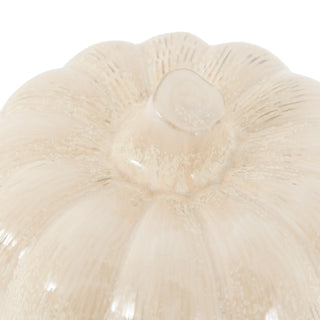 Ceramic Pumpkin Natural - KC at HOME