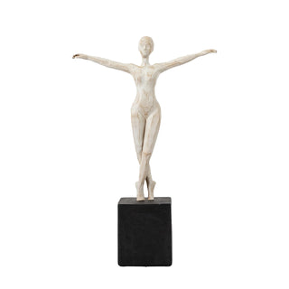 Ballerina Pirouette Sculpture - KC at HOME