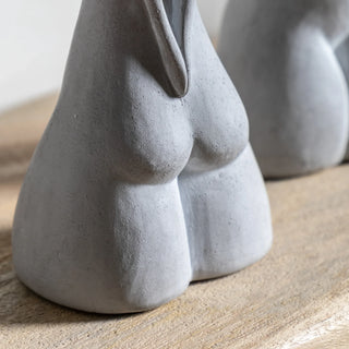 Carla Sculpture Grey - Small - KC at HOME