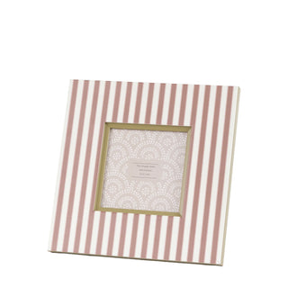 Stripe Photo Frame Olive & Fawn - Small (2 pack) - KC at HOME