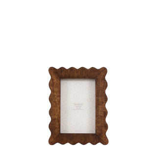 Avila Wooden Scallop Photo Frame - Small - KC at HOME