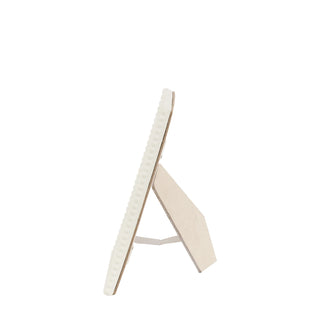 Cove Beaded Photo Frame White - Small - KC at HOME