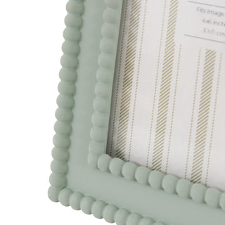 Cove Beaded Photo Frame Sage - Small - KC at HOME