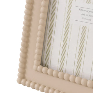 Cove Beaded Photo Frame Mocha - Small - KC at HOME