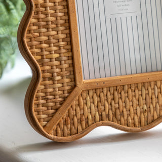 Ayora Rattan Photo Frame - Large - KC at HOME