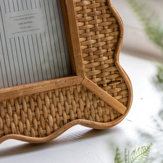 Ayora Rattan Photo Frame - Small - KC at HOME