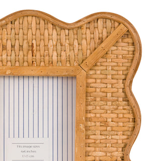 Ayora Rattan Photo Frame - Small - KC at HOME