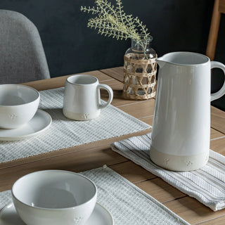Bee Jug White - KC at HOME
