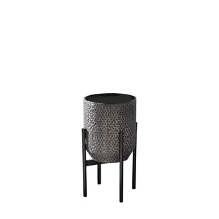 Anders Metal Planter Black - Small - KC at HOME