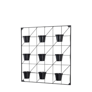 Carlos Wall Planter Black - KC at HOME