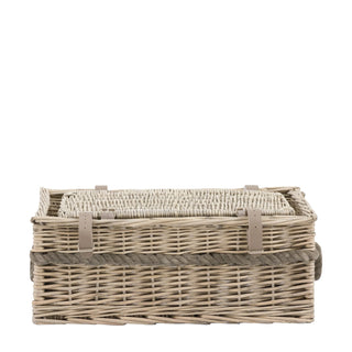 Rivra Lidded Baskets Natural (Set of 2) - KC at HOME