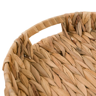 Wye Woven Round Tray Natural (Set of 2) - KC at HOME
