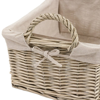 Rama Lined Baskets Natural (Set of 3) - KC at HOME