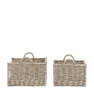 Corte Log Baskets (Set of 2) - KC at HOME