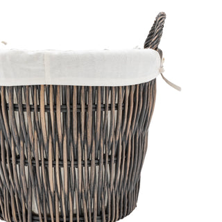 Linen Baskets with Liner Nests (Set of 2) - KC at HOME