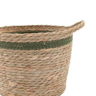 Storage Basket Black White Olive Stripe Nest (Set of 3) - KC at HOME
