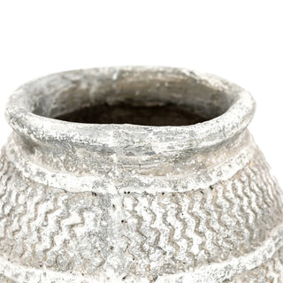 Zante Vase Antique Grey - Small - KC at HOME
