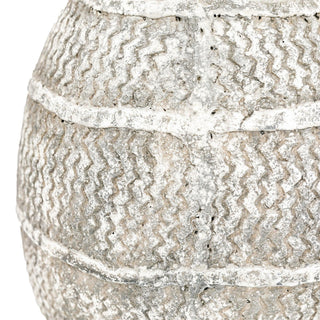 Zante Vase Antique Grey - Small - KC at HOME