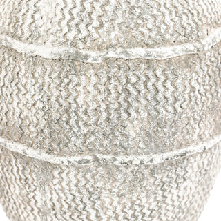 Zante Vase Antique Grey - Large - KC at HOME
