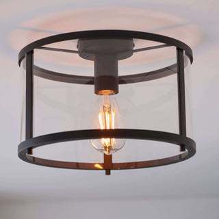 Hopton 1 Ceiling Light Black