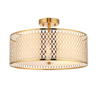 Cordero Ceiling Lamp Gold/White