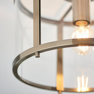 Hopton 1 Ceiling Light Antique Brass