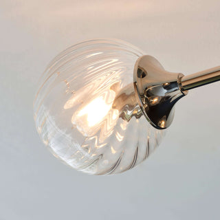 Allegra 6 Ceiling Light Bright Nickel
